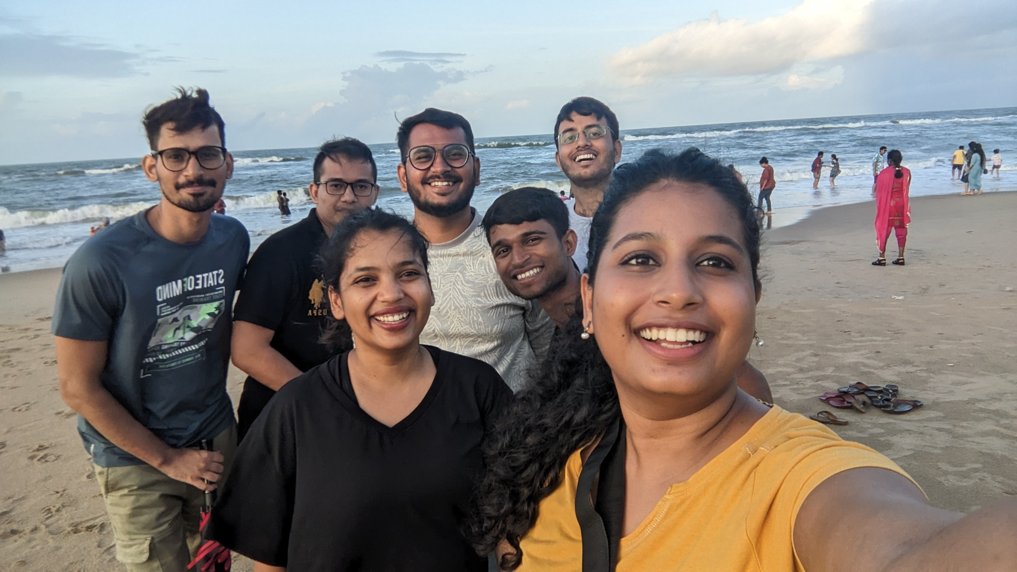Team outing in Pondicherry 2022
